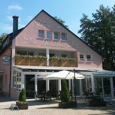 Hotel Konditorei Cafe Dora Münchberg Exteriér fotografie